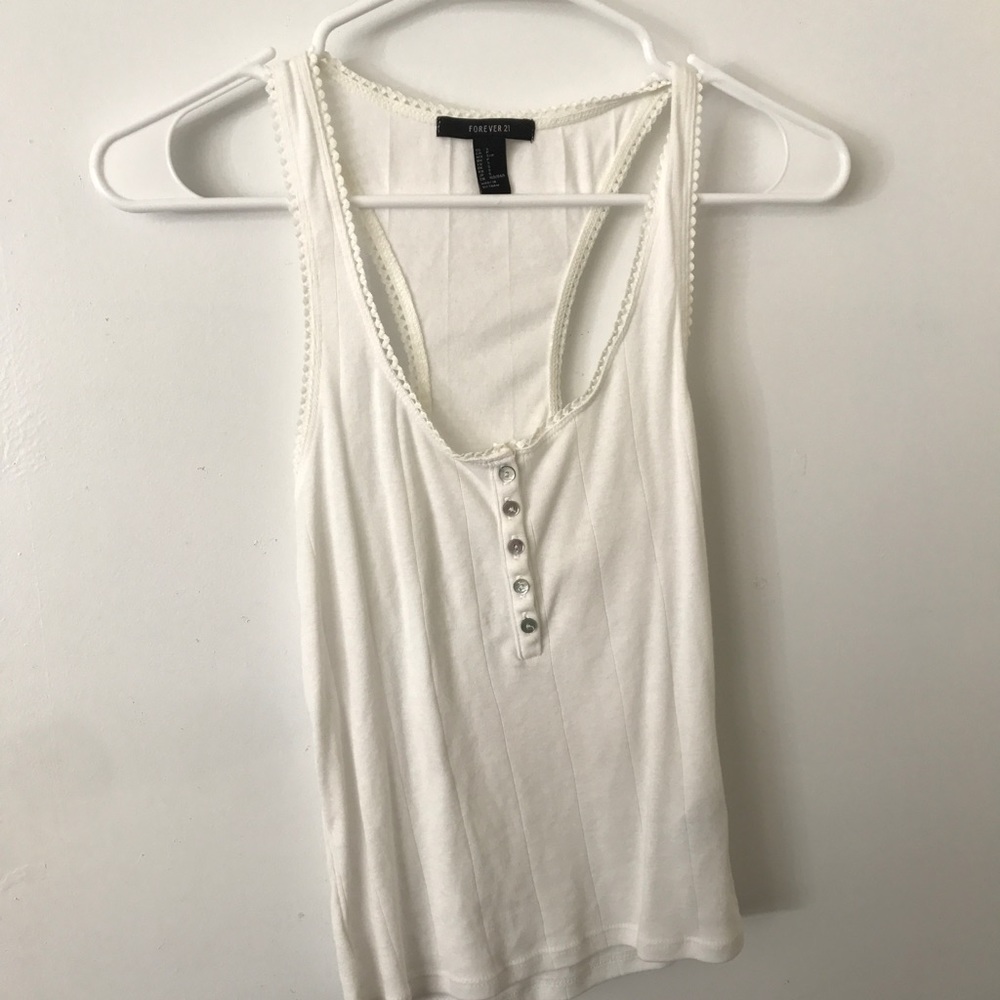 Button up Tank top